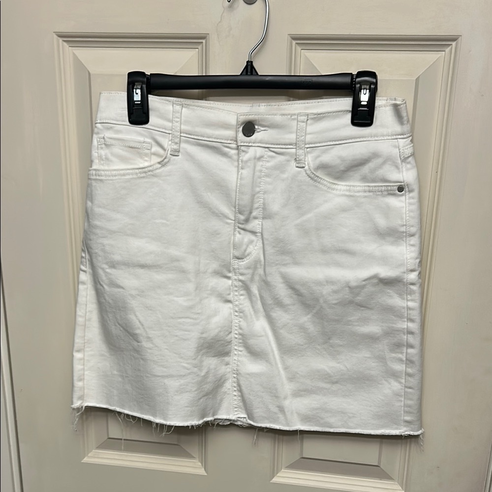 a.n.a White Skirt Denim Style